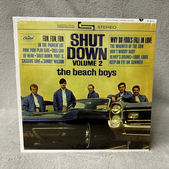 The Beach Boys Shut Down Vol. 2 LP ~ Numb/Ltd Ed Colored Vinyl ~ New/Sealed! - Picture 2 of 2